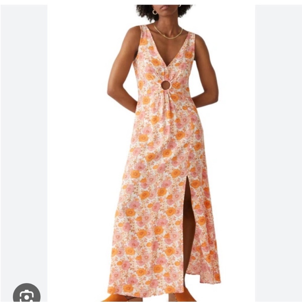 & Other stories Printed Sleeveless Maxi Dress